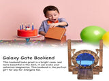 Stargate Book End Galaxy Gate Book End Creative - Border Time Tunnel Magic Gate Bookshelf Book End V1366-AZ2-W-14433