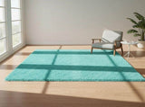 230x200cm Floor Rugs Large Shaggy Rug Area Carpet Bedroom Living Room Mat - Turquoise V63-832131