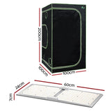 Green Fingers Grow Tent Light Kit 100x100x200CM 2200W LED Full Spectrum GT-D-100X100X200-BOARD-220-DIM