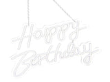Happy Birthday Letter LED Lights Romantic Neon Light Sign Acrylic Happy Birthday Decoration for V1294-YM0706-3119230134311