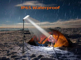 1.8m Telescopic Black Tripod LED Work Light for Camping and Outdoor Use V178-59156