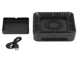 Smokeless Ashtray Gray Home Office Desktop USB Charging Large Air Volume Negative Ion Ashtray V1294-YM0523-3113210325111