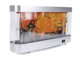 LED Light Up Witch Ghost Bat Pumpkin Lamp Light Fish Tank Aquarium Shaped Table Decoration Ornament V1294-YM0901-3119240106311