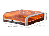 Laser Engraver, 20W, Laser Engraving and Cutting Machine with Enclosure Camera, Laser Cutter, x V952-FBSJGDKJ4040EZLRF001V3