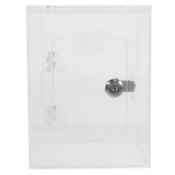 Worgeous Lock Box For Keys Acrylic Transparent Donation Box For Organizations Work Unit 1 Set V1192-AZ-W-23940