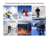 Heated Socks Rechargeable 5000mAh APP Remote Control Washable Winter V1308-DSZKI-411