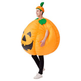 Pumpkin Inflatable Costume Blow up Costume Orange Fancy Dress Adult Jumpsuit Halloween Cosplay V1107-129-50630