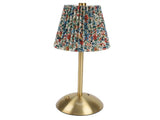 Small Pleated Table Lamp Iron Fabric Soft Lighting Bedside Nightstand Desk Lamp for Bedroom Living V1294-YM0901-3119250067813