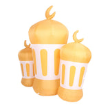 Muslim Inflatable Outdoor Decoration LED IP44 Waterproof 5.1ft 210T Polyester Fiber Powerfuler V1294-YM0901-3115240008712