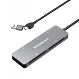 Simplecom CR407 5-Slot SuperSpeed USB 3.0 and USB-C to CFast/CF/XD/SD/MicroSD Card Reader V1202-V2-USSI-CR407