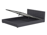Milano Decor Eden Gas Lift Bed - Dark Grey - Double ABM-10001886