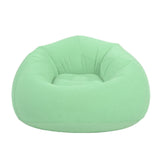 Inflatable Beanless Bag Chair PVC Soft Flocking Ergonomic Blow Up Lounge Chair for Living Room V1294-YM0901-3116250018811