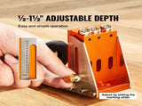 30 Pcs Pocket Hole Jig Kit, Adjustable & Easy to Use Pocket Hole Jig System with Step Drills, V952-TSXKKJDPNHQ1N0B2PV0