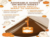 3PCS Dual-Sided Halloween Pumpkin Fun Lantern - Rechargeable Pull Cord LED Night Light with 7-Color V888-ELOSUNG55152-3