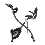 Everfit Folding Exercise Bike Magnetic X-Bike Aerobic Trainer Indoor Cycling EB-I-XB-03-GR