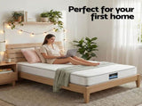 Giselle King Single Mattress 20cm with Reinforced Edge Support Egg-Crate Foam MATTRESS-D-PLAIN-20-KS