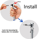 Bicycle Torque Wrench 1/4, Range 2-24Nm/17.7-212.4 In.Lb, Accuracy 3%, 15 Pieces Bike V1188-MS-227-2716