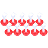 10Pcs Chick Water Drinker Bowl Plastic Poultry Farm Drinking Cups Watering System Supplies V1294-YM0710-3111210291711