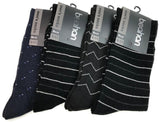 18 Pairs COTTON BUSINESS SOCKS Mens Dress Crew Plain Work Casual BULK - Black - 6-11 V563-BR-18PLNBIZSOCKS-BLK-6-11