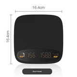 Coffee Scale with Timer, Rechargeable - Standard Rechargeable Espresso Scale for Pour Over and Drip V1366-AZ2-W-02073