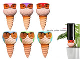 6Pcs Owl Plant Irrigation Automatic Watering Stakes Terracotta Spiral Devices for Indoor and Outdoor V1294-YM0523-10334693