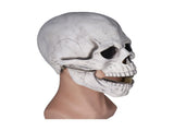 Scary Skull Mask with Movable Jaw Flexible Latex Halloween Costume Party Props Cosplay V1294-YM0714-3117210187711