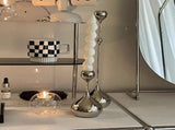 Candle Holder Ornament Stainless Steel Candlestick Holder Household Desktop Sculpture Decoration V1294-YM0703-3115230006811