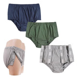 3 Pack Cotton Post Surgery Underwear for Women, Adaptive Underwear, Tear Away Underwear, Reusable V1192-AZ-W-28251