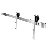 8FT Sliding Barn Door Hardware Kit, 330 LBS Weight Capacity, Compatible with 42 to 48 Inches Width & V952-HDSMDGDGDM2D9X4QD001V0