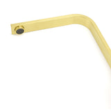WELS Brushed Gold Gooseneck 360 Swivel Laundry Sink Kitchen Mixer Faucet Tap V1233-KSQ501G