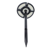Solar Shed Light 2 in 1 Wall Mounted Ground Insert Round Shape ABS Exterior Front Porch Security V1294-YM0901-3119240010811