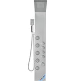 Shower Panel System, 4 Shower Modes Shower Panel Tower, Rainfall, Waterfall, 5 Full Body Massage V952-FTYS4CS2MSDPNYC1QV0