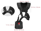 SWETRACE 1Pcs Universal Adjustable Strimmer Harness for Gardening and Outdoor Work 11.00X8.65X0.39in V1189-LWWAL-20260327-03658
