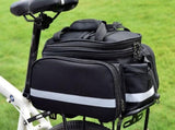 Bicycle Rear Chair Bag Bike Rack Bag Cycle Luggage Carrier Trunk Bag with Rain Cover V1308-DSZKI-61