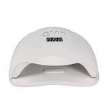 UV LED Nail Lamp 54W with 10s 30s 60s 99s Timer, White V1237-ZY-506-0036
