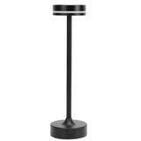 Small Bedside Table Lamp Cordless Rechargeable 3 Color Stepless Dimmable Touch Lamp Nightstand Night V1294-YM0901-3119240101611