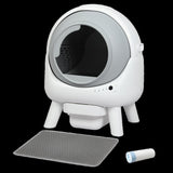 PaWz Smart Self Cleaning Cat Litter Box APP Control White PT1266-WH