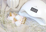 48W UV lamp for gel polish with motion sensor, White V1237-ZY-506-0465