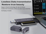 2.0 Card Reader for DSLR Camera, High-Speed Memory Adapter V1263-JX-4754