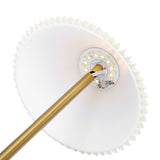 Pleated Table Lamp Touch Control 3 Colors Stepless Dimming USB Rechargeable Retro Cordless LED V1294-YM0901-3119250068111