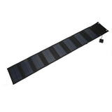 25W 5V Foldable Solar Charger Kit 8 Fold Solar Panels with 1 to 3 USB Charging Cable and Climbing V1294-YM0718-3114220058611