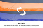 Reversible Replacement Trampoline Spring Safety Pad - Orange/Blue TRP-PAD-ORBU-10