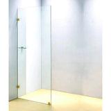 800 x 2100mm Frameless 10mm Safety Glass Shower Screen V63-829611