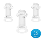 Ubiquiti Ceiling Mount 3 Pack, Compatible with U6 Mesh& FlexHD, Mounts to a Drop Ceiling Tile, V1202-V2-NHU-FLEXHD-CM-3