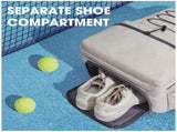 Backpack - Tennis Bag - Sports Bag - Waterproof Racket Bag - Suitable for multiple rackets with shoe V1188-ZXY-10044