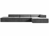 Sarantino Vani 3 Seater Modular Sofa Set - Dark Grey SOFA-MLM-315-DGY