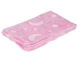 1.52x1M Luminous Blanket Double Sided Polyester Glowing Blanket Bedroom Air Conditioning Blanket for V1294-YM0523-3117220043111