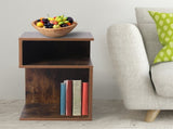 Levede 2x Bedside Tables Wood Side End Oak NI1036-OA-2PC