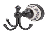 Wall Mounted Coat Hook 3 Prong Retro Look Corrosion Resistance Hanging Towel Hook for Bathroom V1294-YM0521-3112220086111
