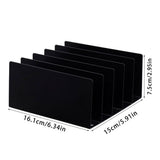 Desk File Organizer Metal File Folder Holders File Sorter Document Organizers for Office School and V1192-AZ-W-23388